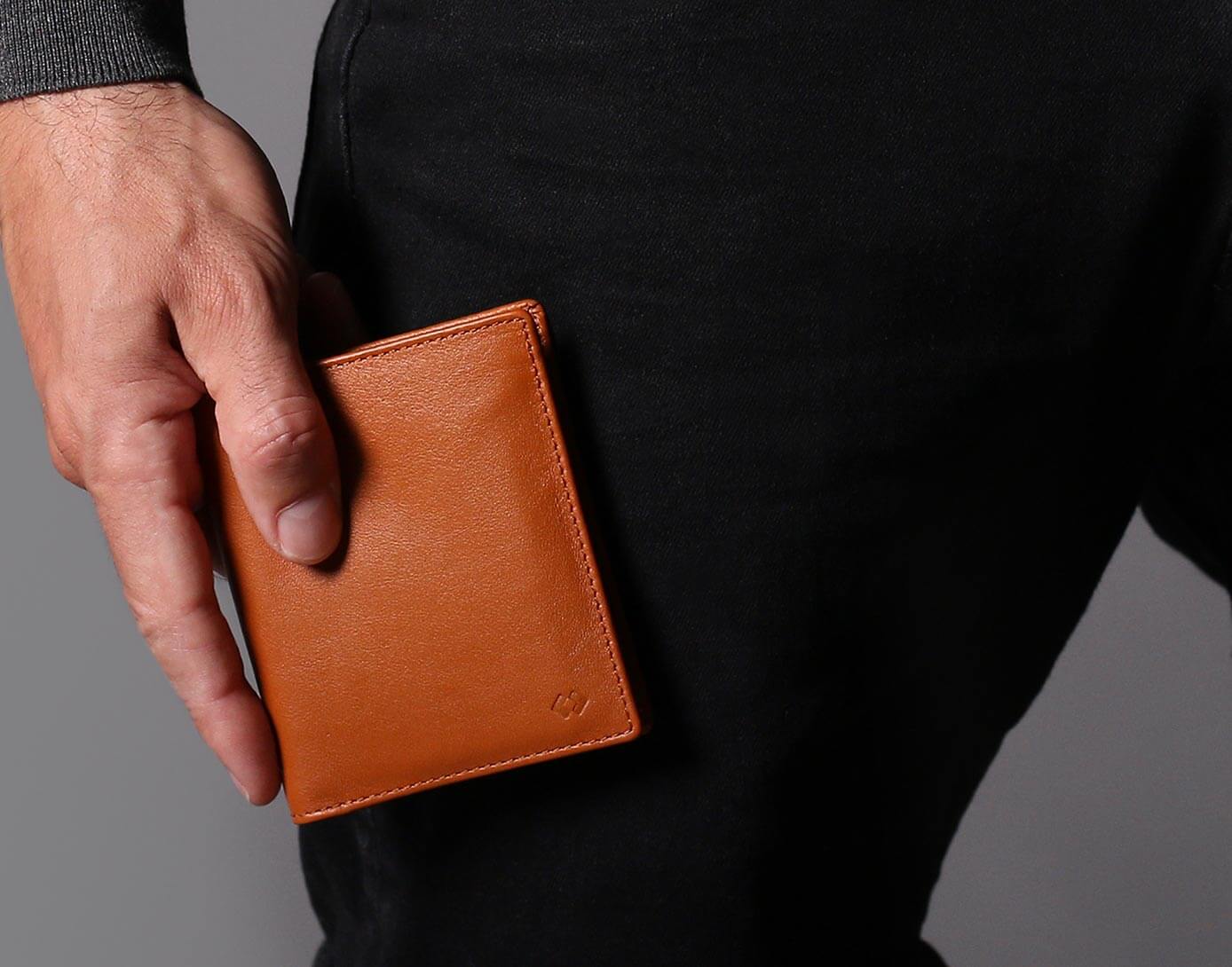 Bifold Mens Leather Wallet