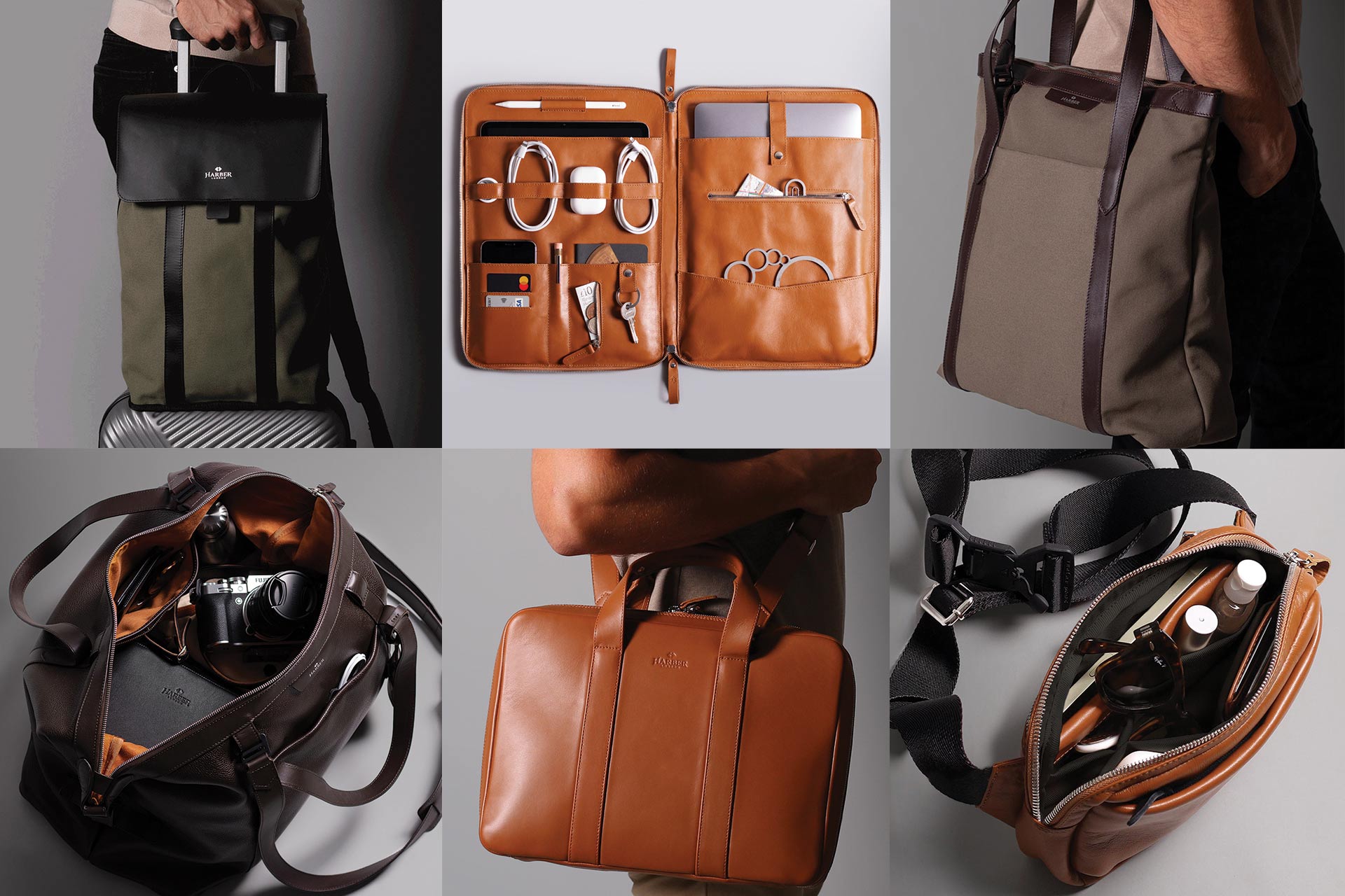 Different type of bags Harber London 1