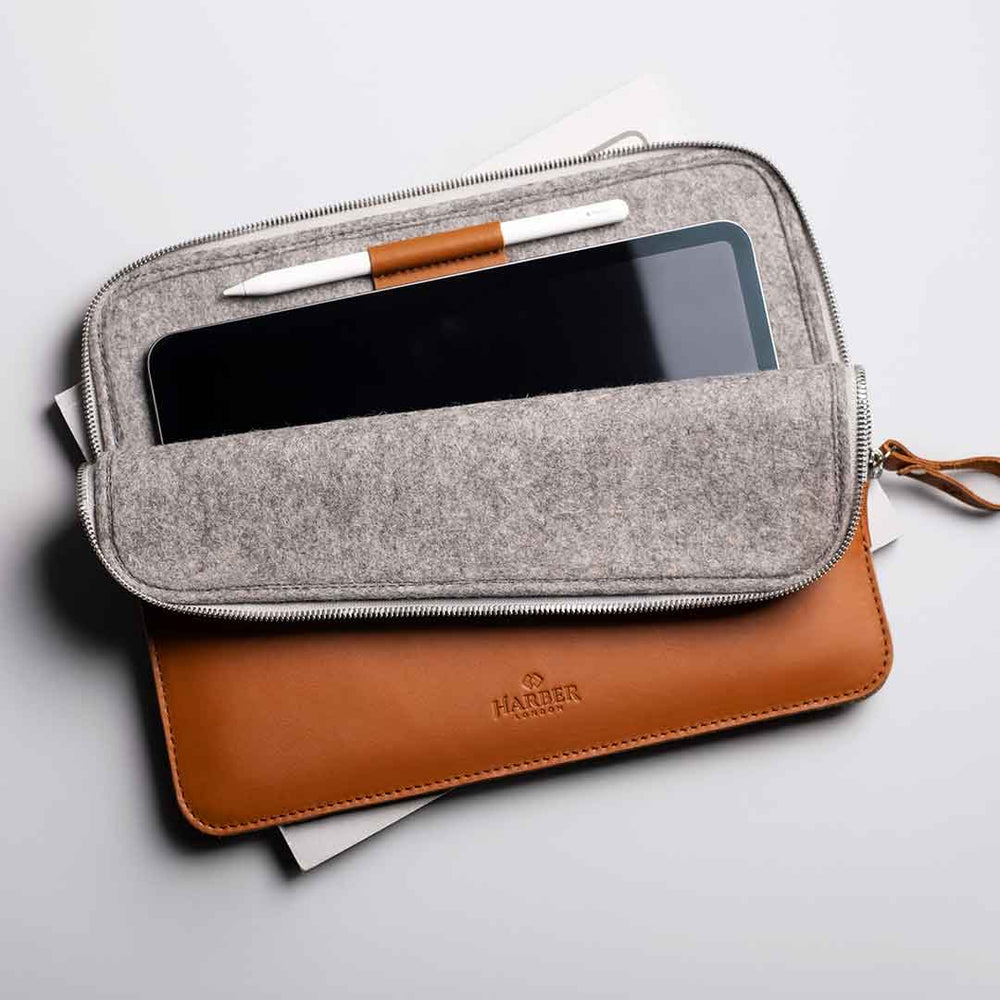 Leather iPad Sleeves