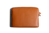Leather Messenger Bag for MacBook Tan