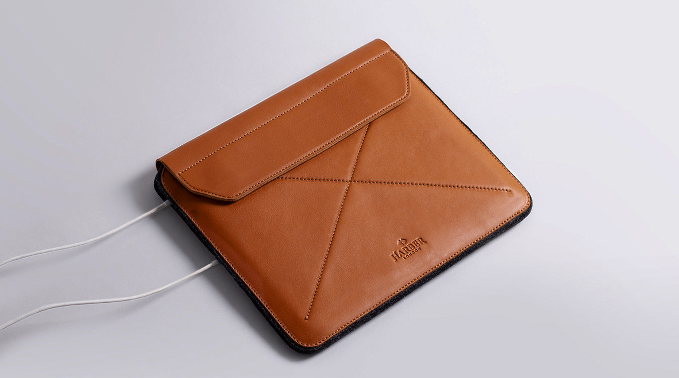 Smart charge-through design Built-In your iPad sleeve