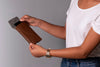 Magnetic Envelope Sleeve For iPhone Deep Brown