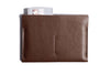 Super Slim Leather Passport Wallet - Horizon Deep Brown