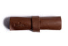  Leather Rollup Cord & Tools Wrap Deep Brown
