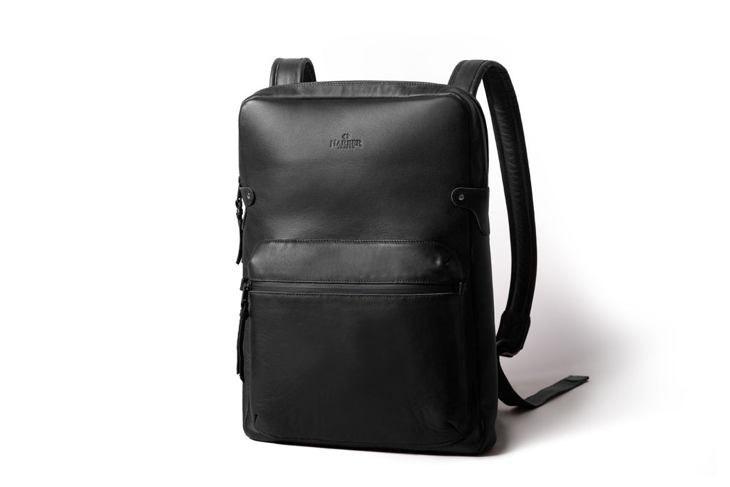 Slim Laptop Backpack Black