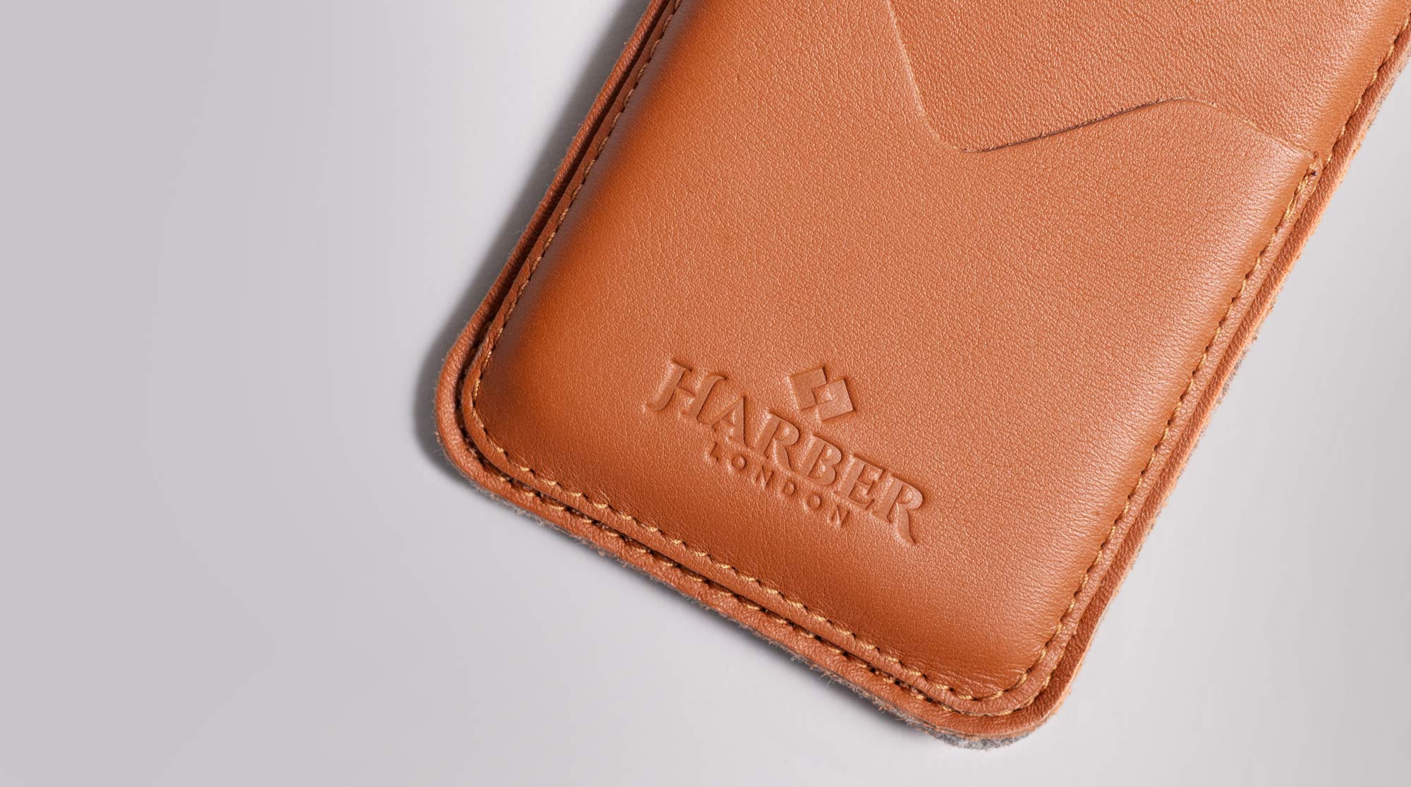 Luxurious leather sleeve case for iPhone 