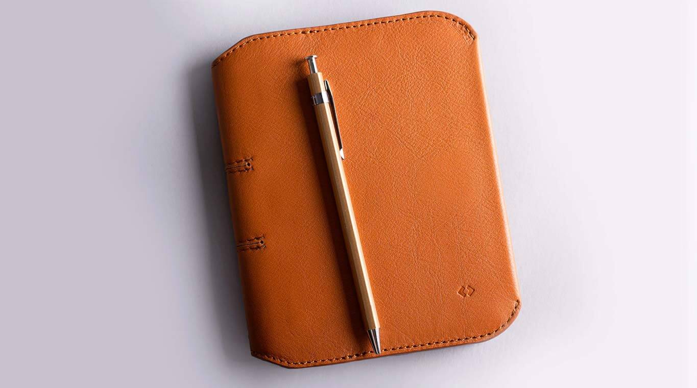 leather notebook holder