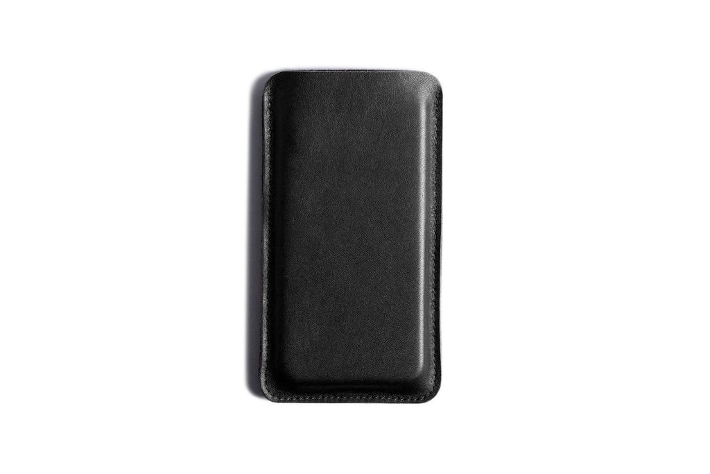 Classic - Leather Smartphone Sleeve Wallet Black