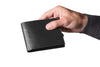 Business Wallet with RFID Protection Black/Black