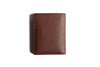 Card Wallet with RFID Protection Deep Brown