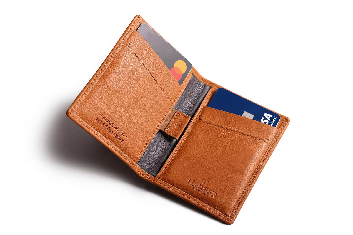 Gedwongen In hoeveelheid Dor Card Wallet RFID Protected | Harber London