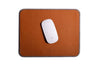  Leather Mouse Pad Tan Microfibre