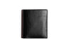 Leather Bifold Wallet with RFID Protection Black