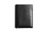 Super Slim Vertical Passport Wallet Black
