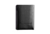Super Slim Vertical Passport Wallet Black