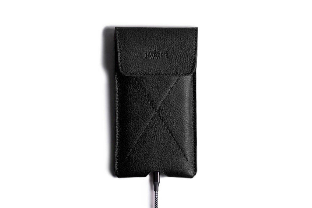 Magnetic Envelope Sleeve For iPhone Black
