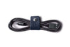 Leather Cable Ties - Pack Organiser Navy