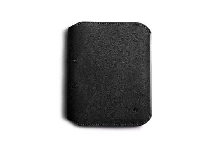 Leather Notebook Cover Black