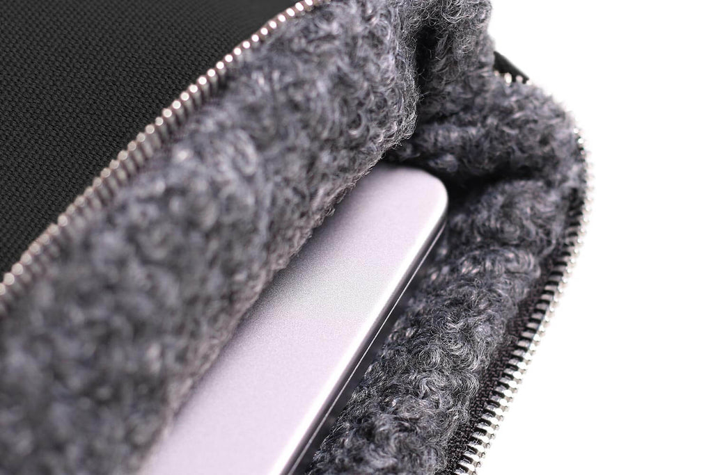 Zippered Sleeve For MacBook Black