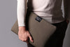Zippered Sleeve For MacBook Mocha