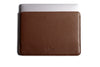  Slim Leather MacBook Sleeve Case Deep Brown