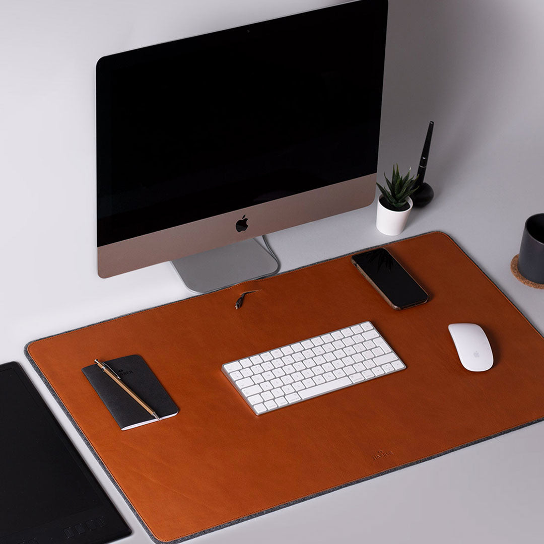 Spice up Your Work Desk with a Leather Desk Pad
