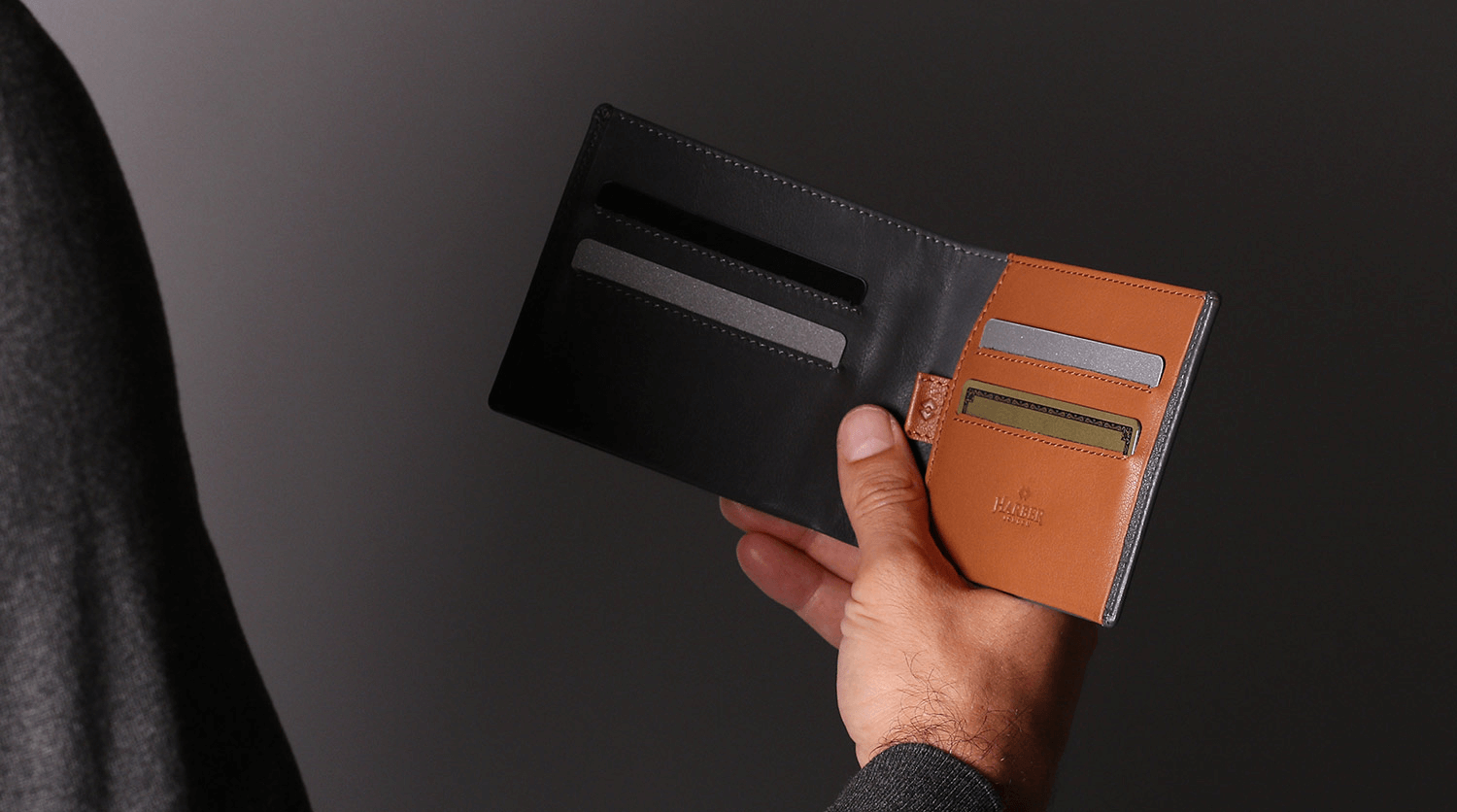 Leather Bifold Wallets for Men | Harber London