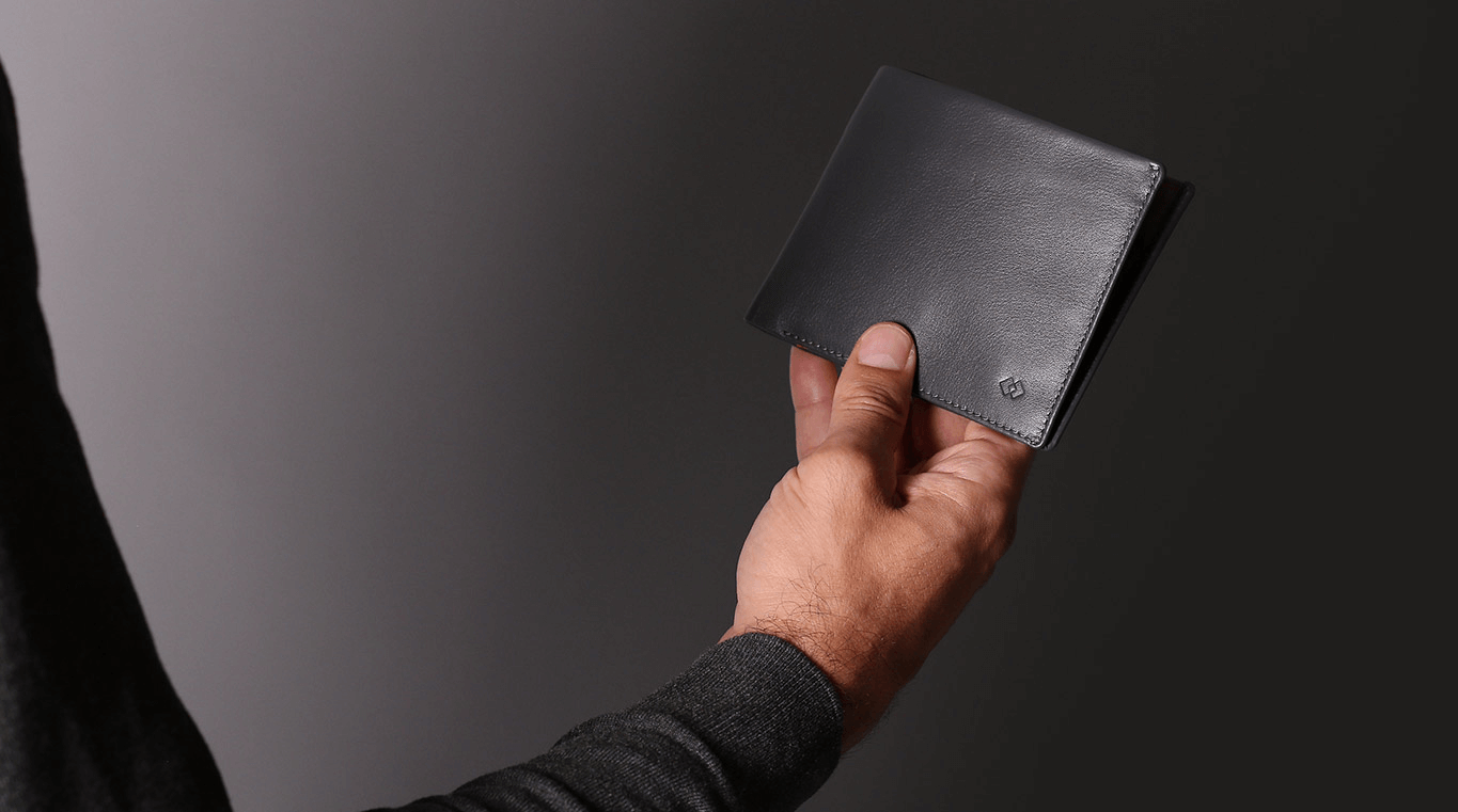 Leather wallets with RFID Protection