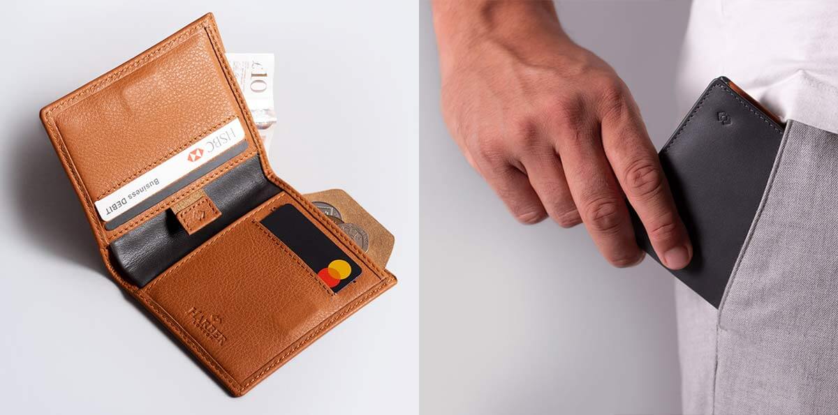 Hudson & James Designer London - Portafoglio da uomo in vera pelle invecchiata con tasca portamonete con cerniera, porta carte di credito, borsa a due ante con bandiera del Regno Unito, Blu Hudson & James Designer London - Portafoglio da uomo in vera pelle invecchiata con tasca portamonete con cerniera, porta carte di credito, borsa a due ante con bandiera del Regno Unito, Blu