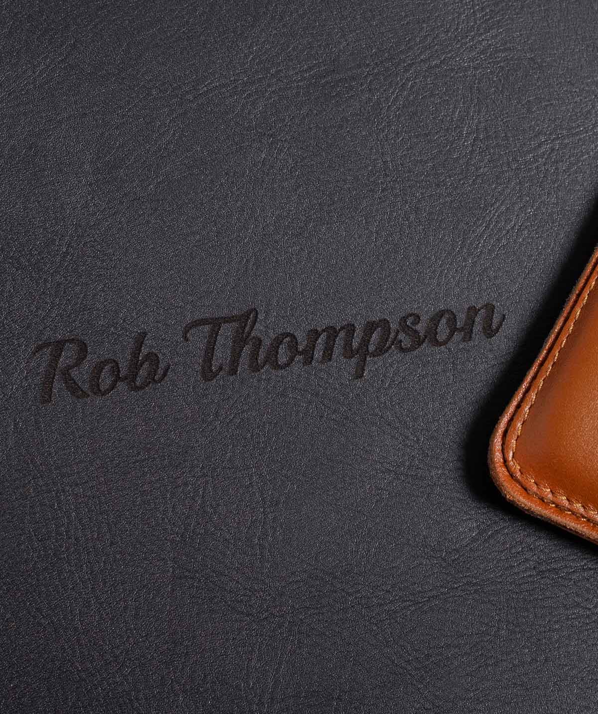 Engraved Leather Goods