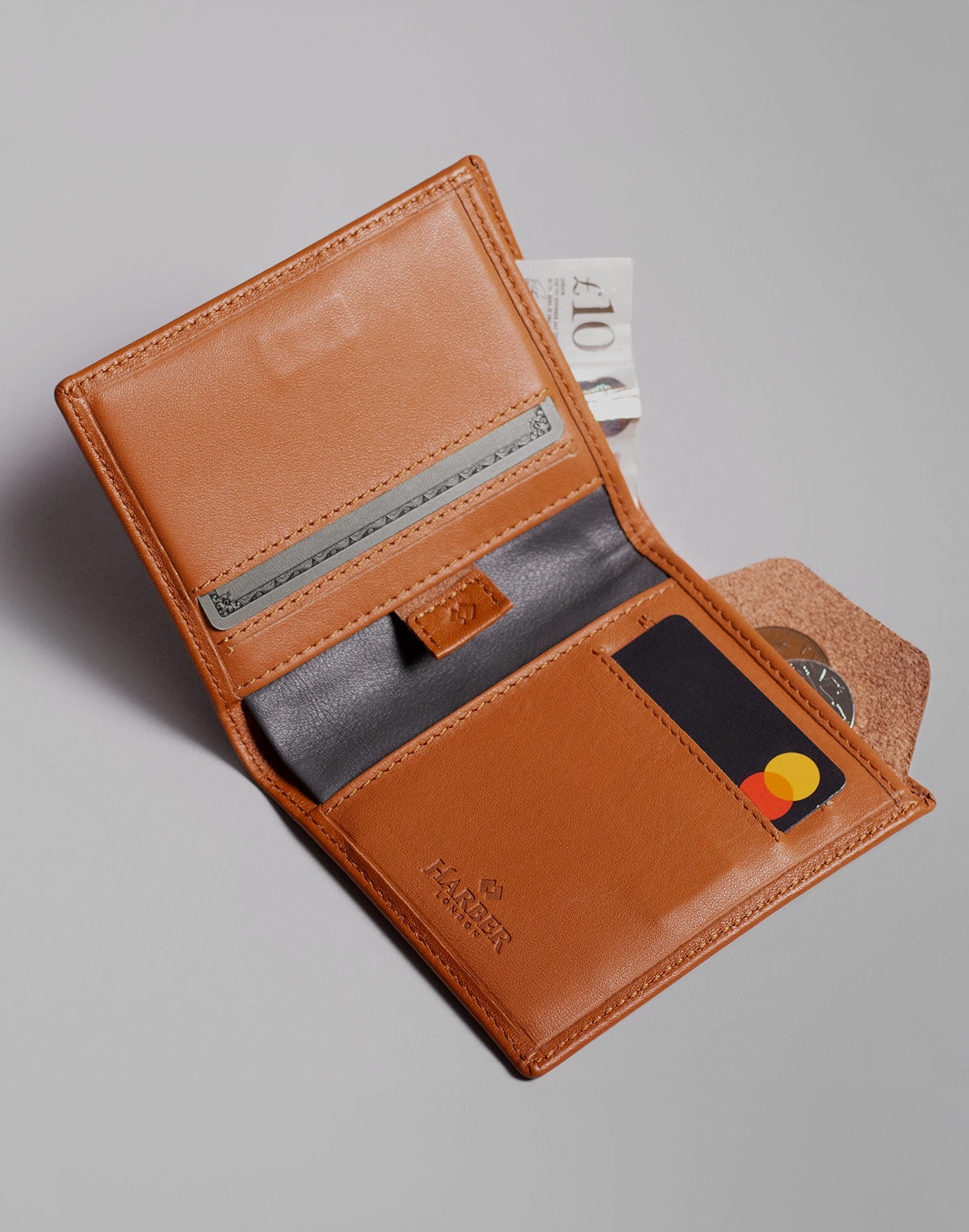 Leather wallet with RFID Protection