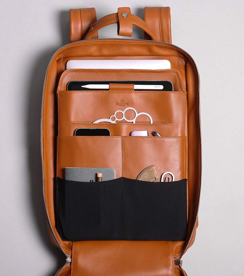Modular Leather Backpack