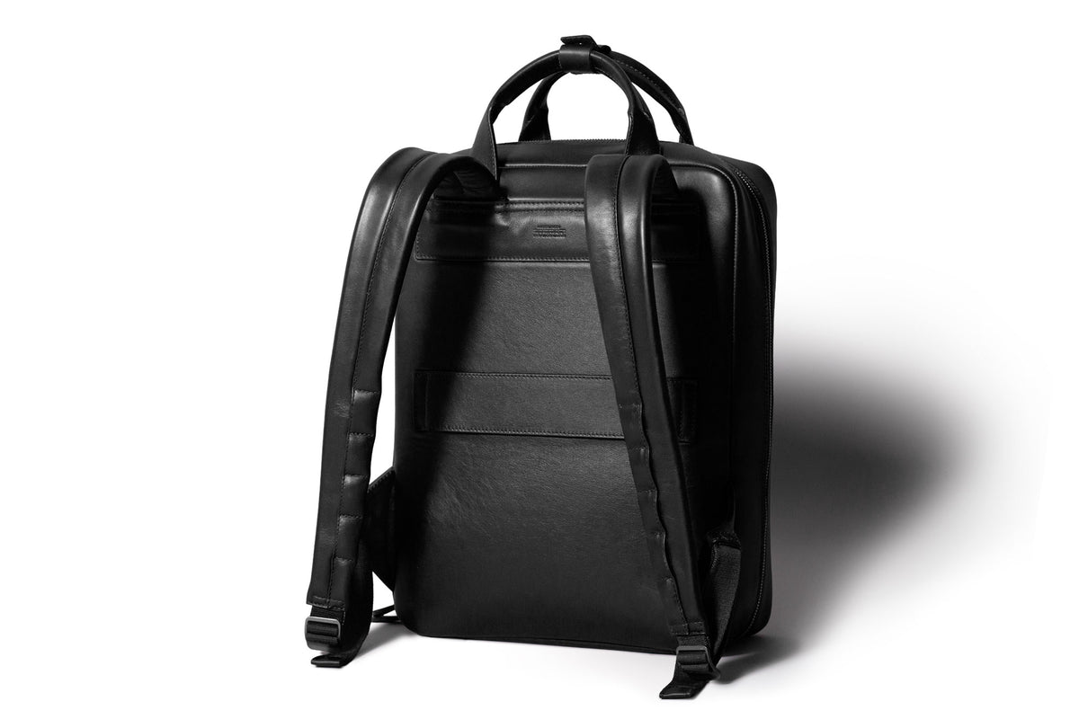 Leather Backpack – Black