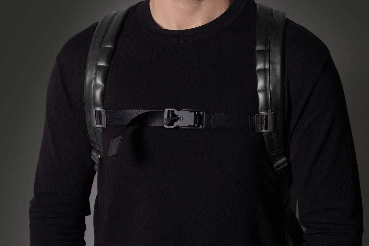 Leather Backpack – Black