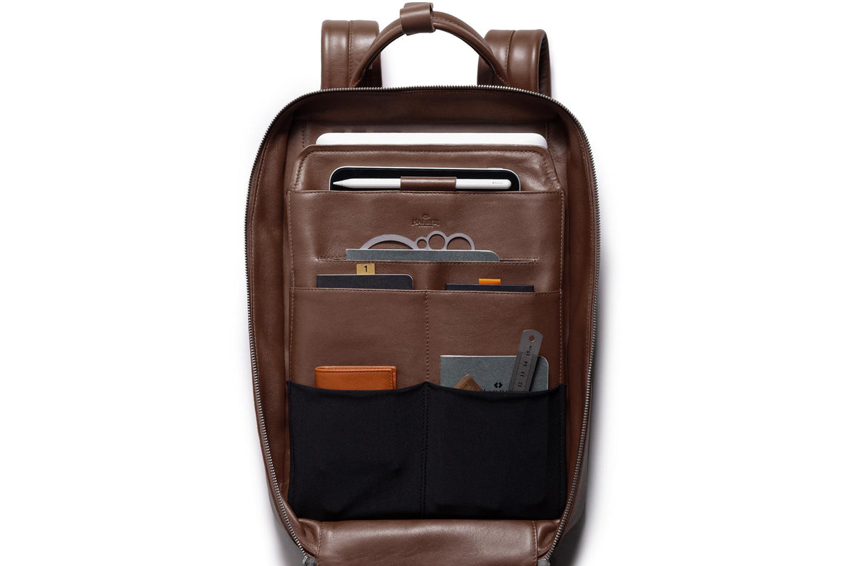 Leather Backpack – Deep Brown