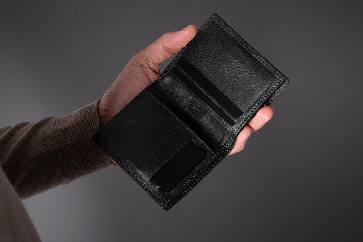 RFID Legacy Bifold Wallet – Black