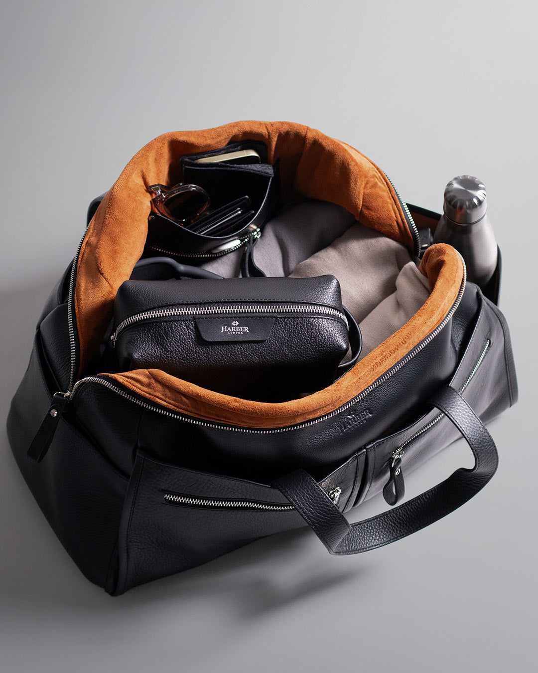 Leather Weekender Bag