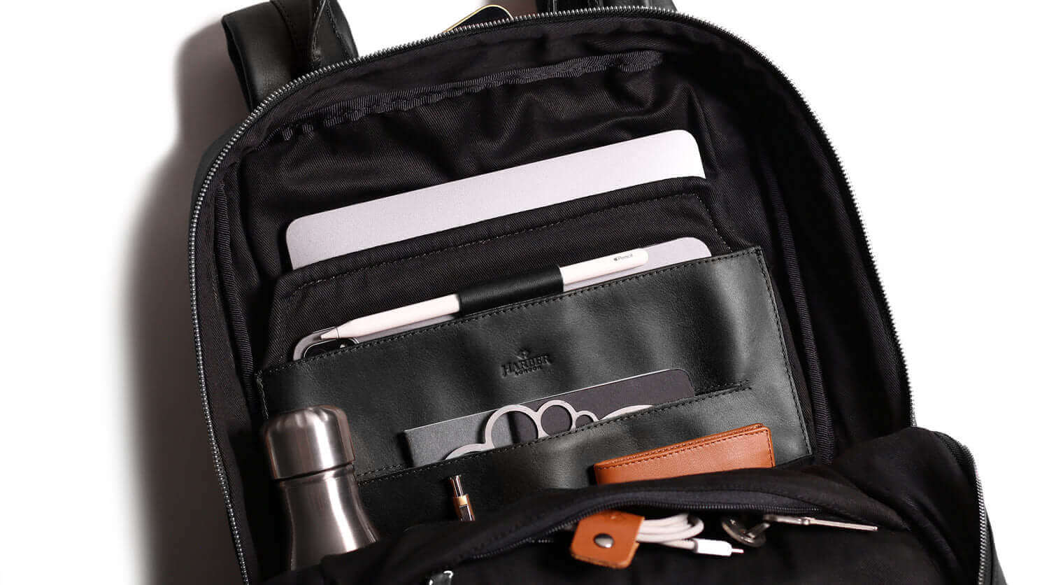 London Work Backpack Men's Leather Backpacks | Harber London