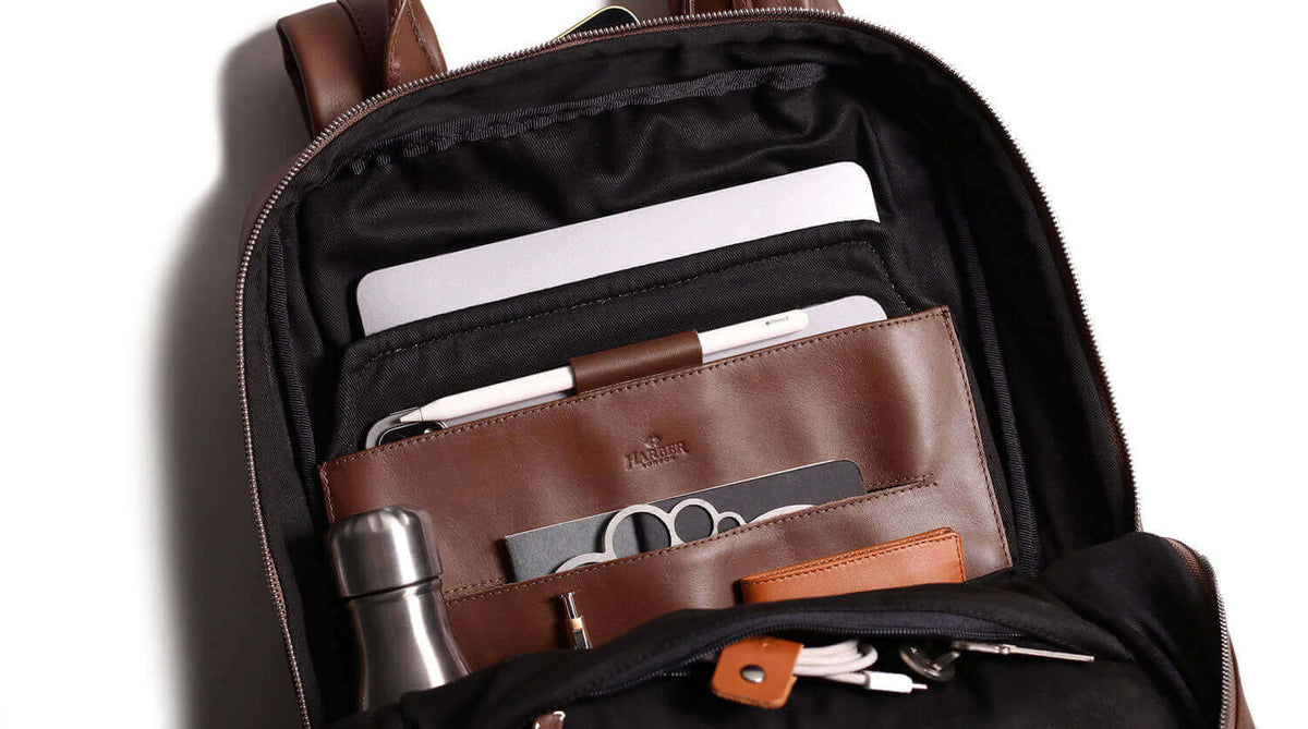 City Backpack Deep Brown