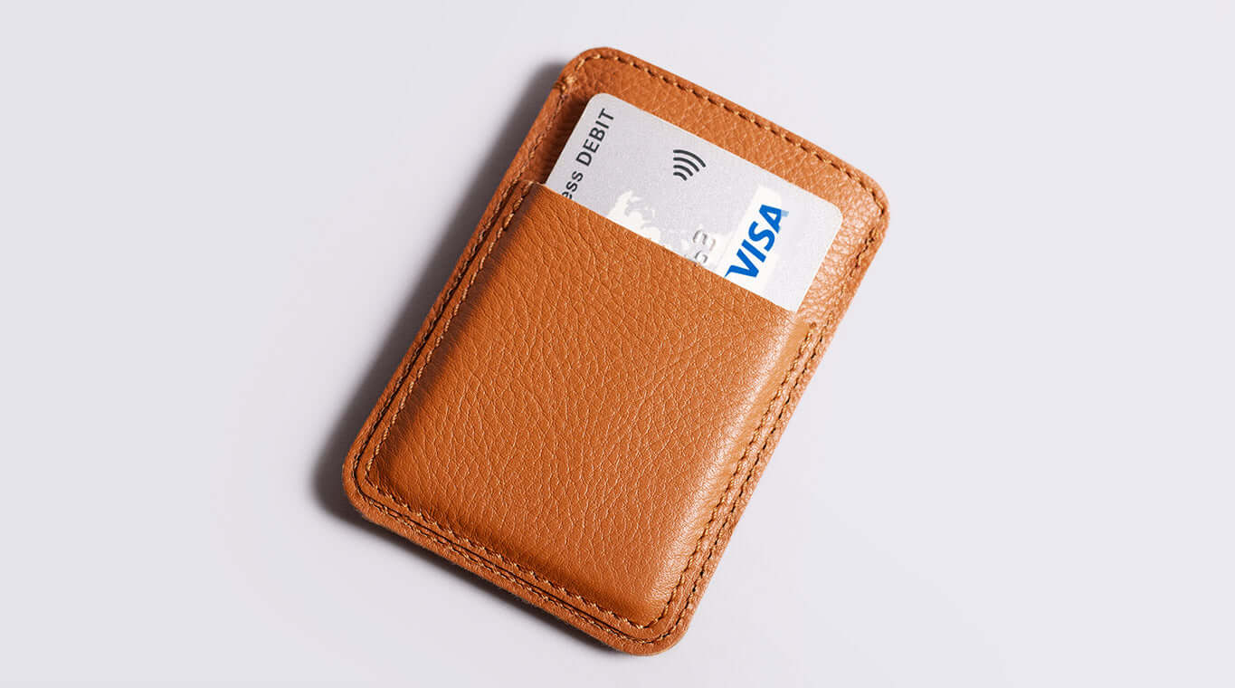 Slim Leather Card Wallet