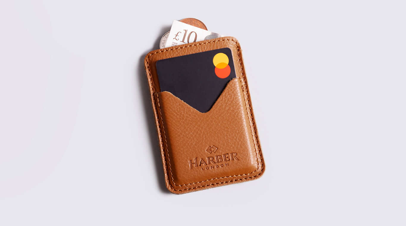 Leather shop card holders