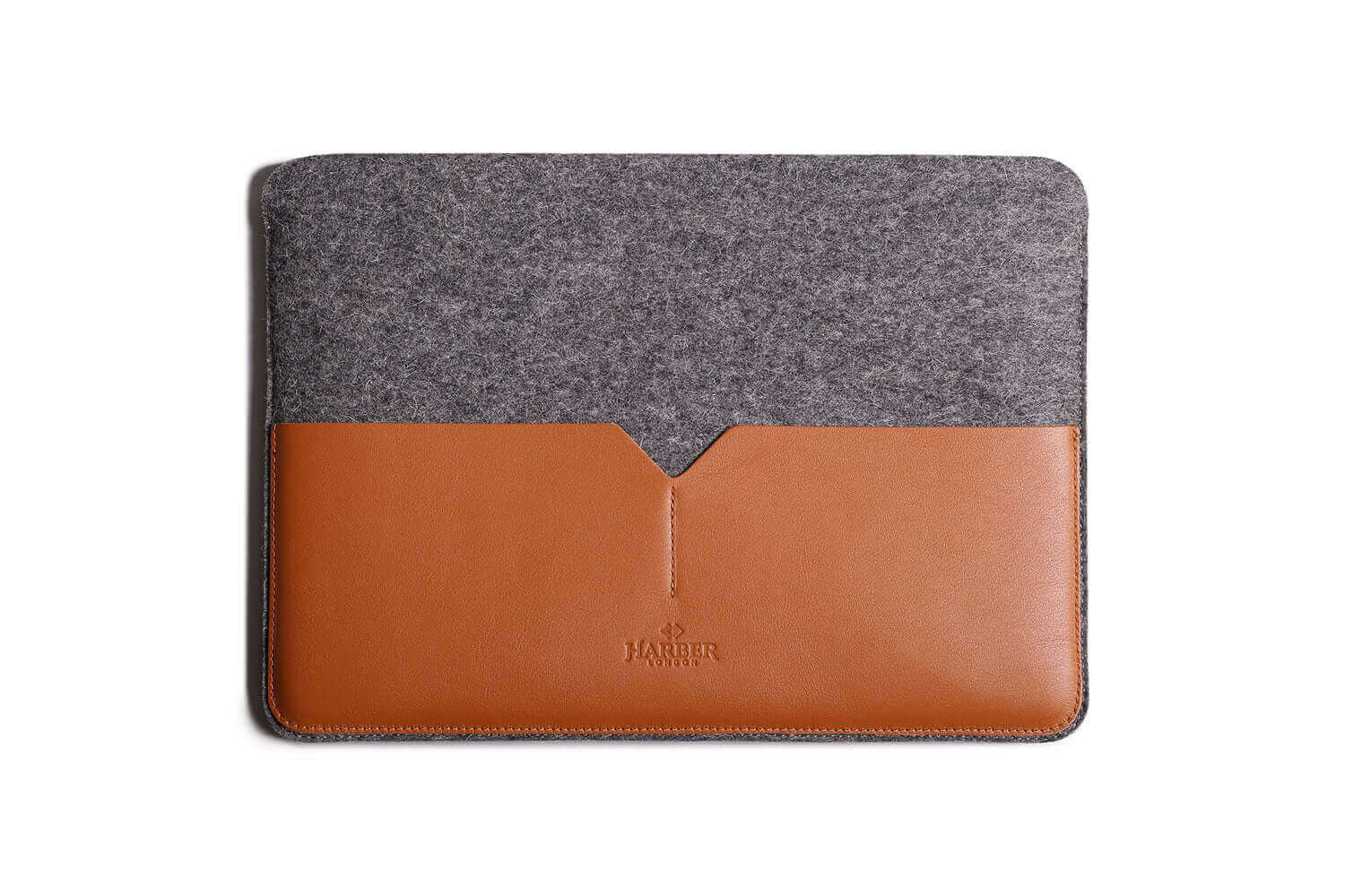 Classique - Housse MacBook en cuir Tan