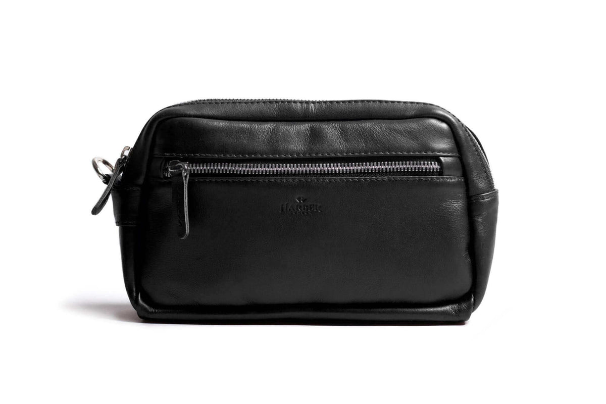 Compact Toiletry Bag – Black