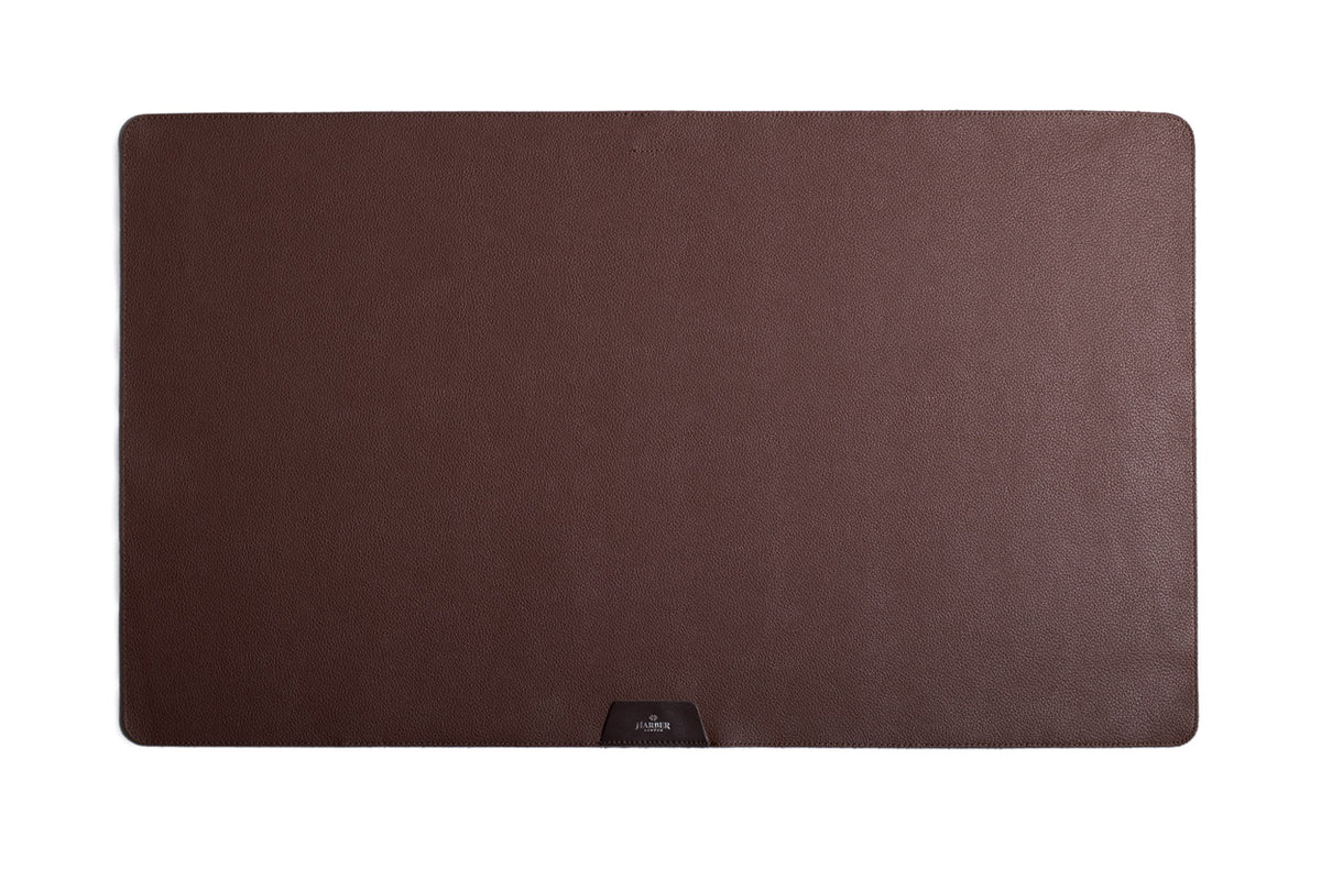 Professional Leather Desk Mat – Brown