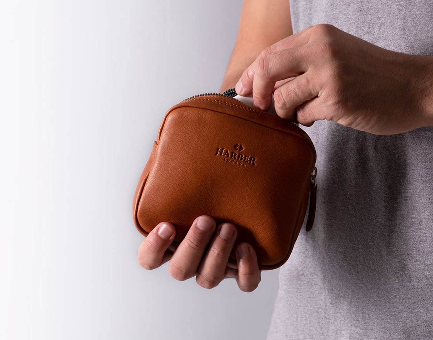 Leather Dopp Kit