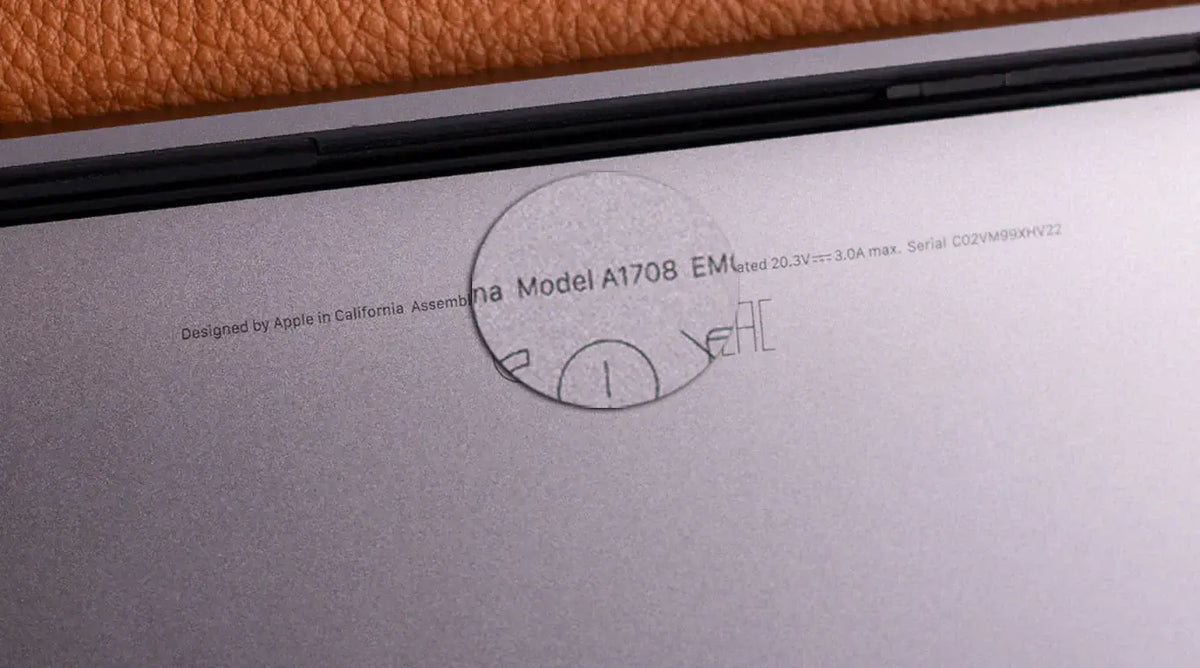 Identify your MacBook model