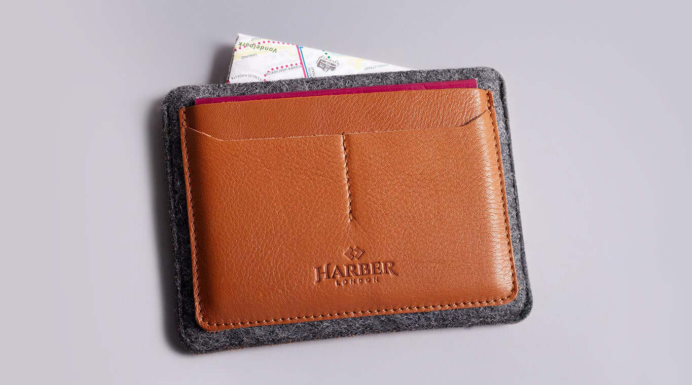 Leather Passport Holder