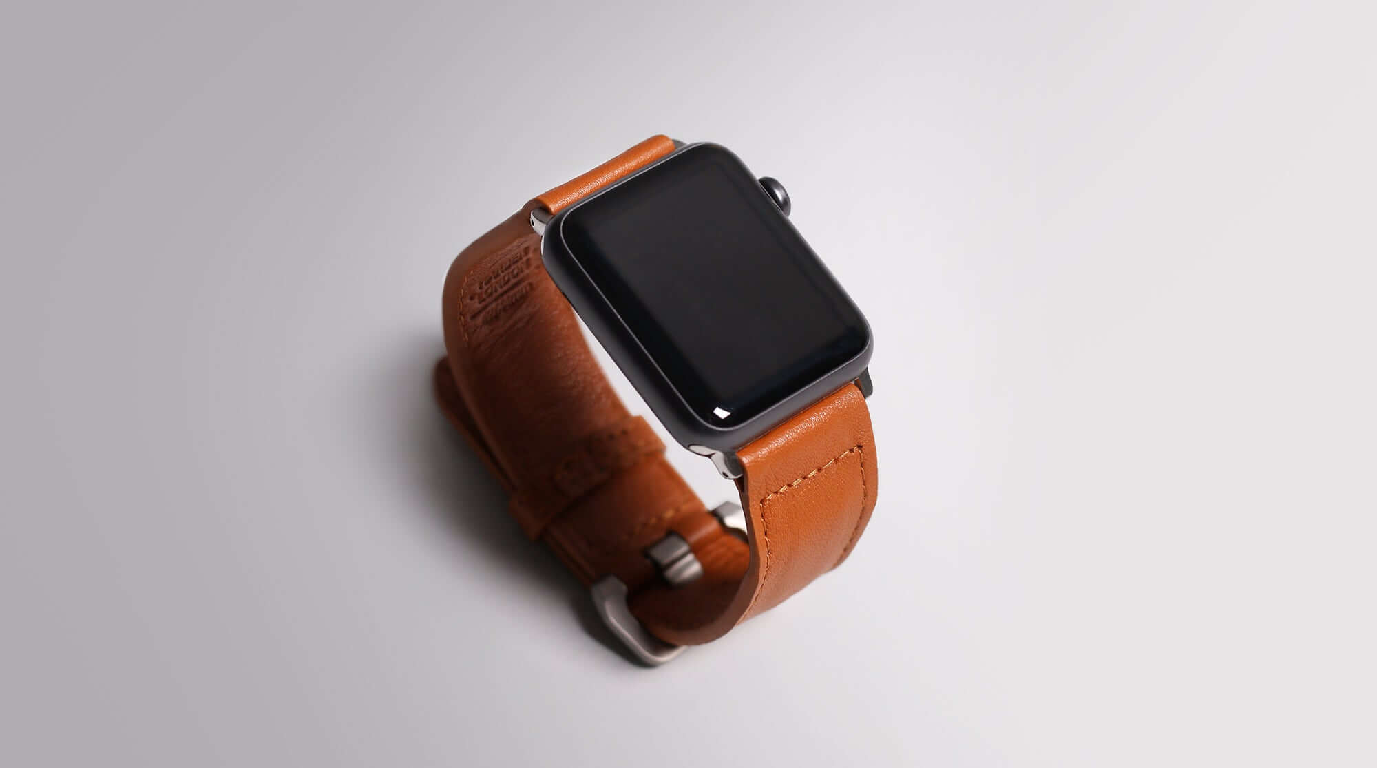 Watch with 2025 leather band