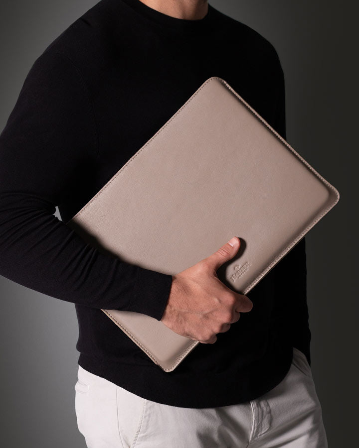 Slim Leather MacBook Sleeve Case
