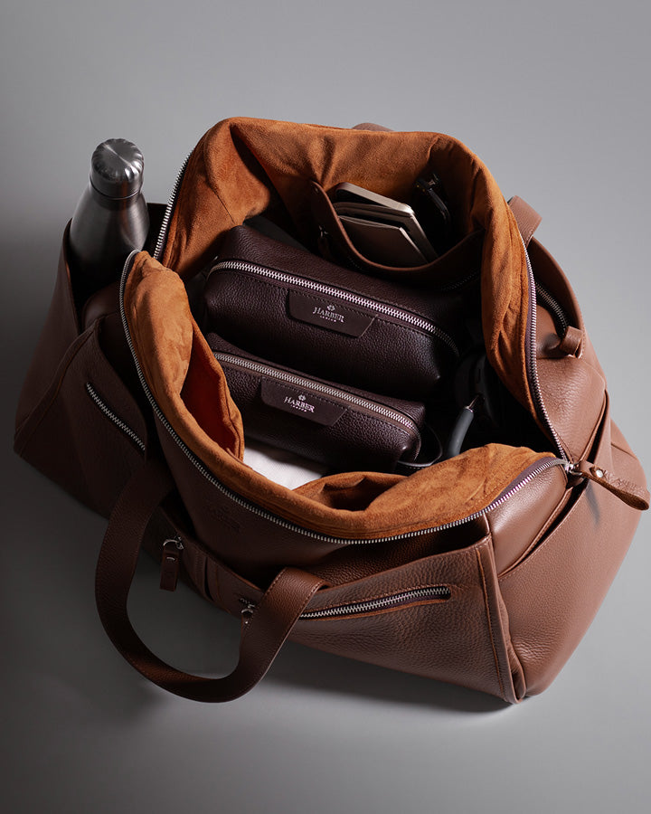 Leather Weekender Bag